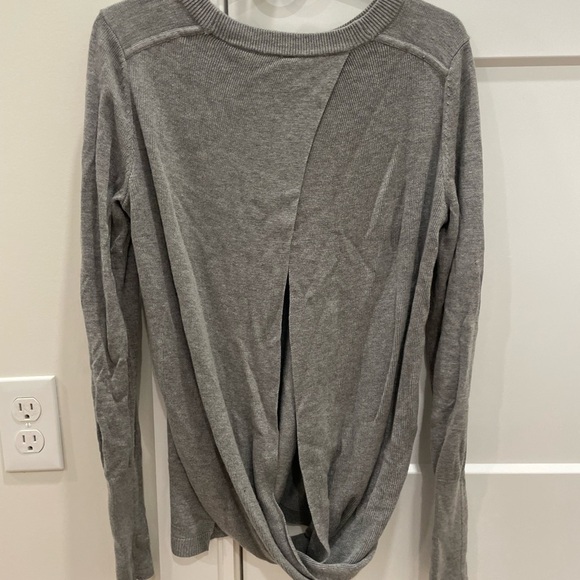 lululemon athletica Gray Long Sleeve Top - Picture 2 of 3